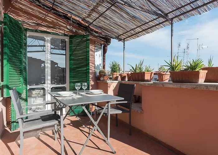 公寓 Guesthost - Piazza Navona Panoramic Penthouse *