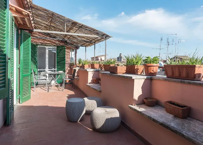 Guesthost - Piazza Navona Panoramic Penthouse 公寓